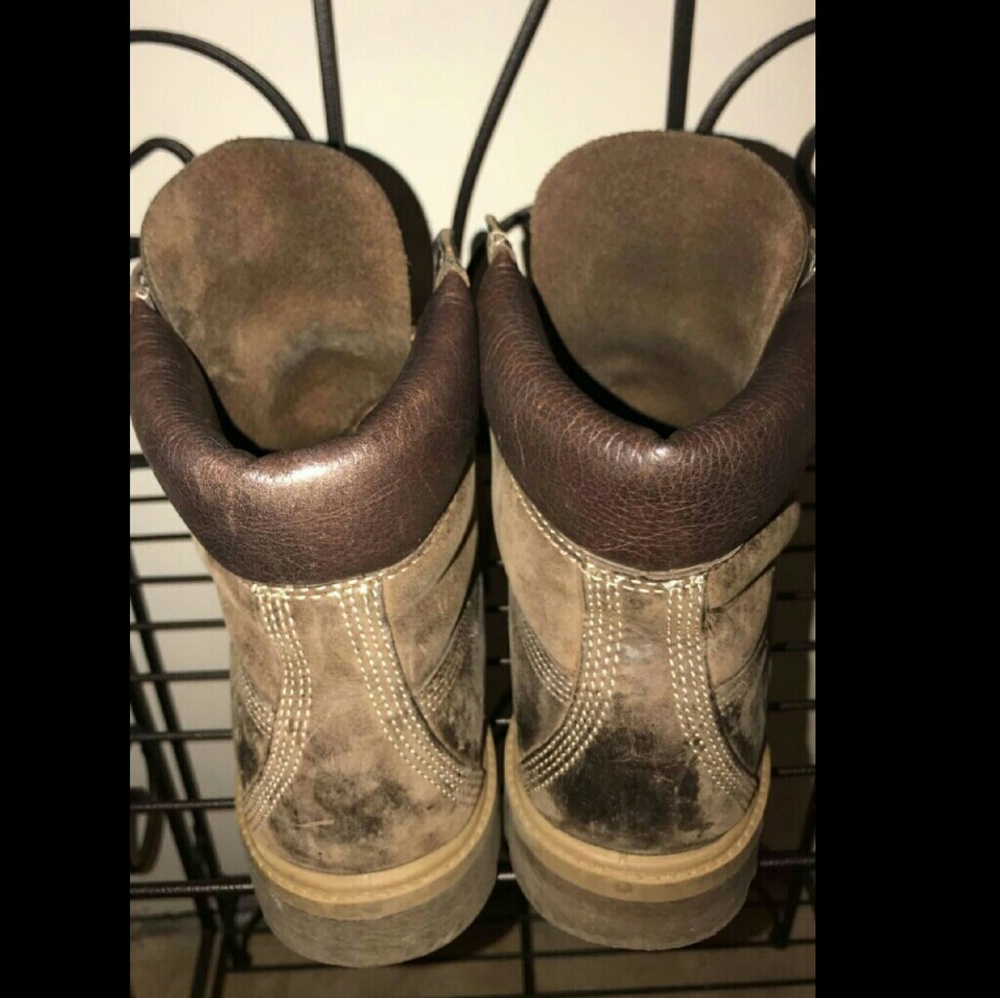 Rustic Brown Timberland RARE - Picture 3 of 4